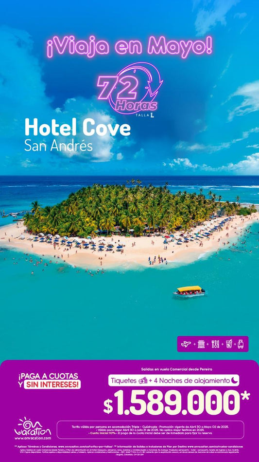 🌊 ¡San Andrés te espera en mayo! ☀️